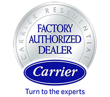 Carrier Factory Authorized Dealer Logo