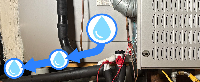 drain lines with icons-01 Heat pumps a great option for Beaufort