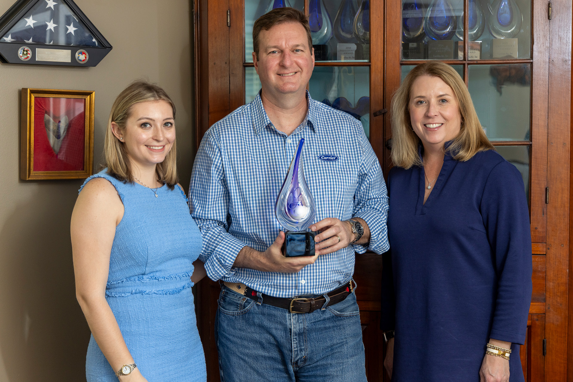 John and Jennifer Tuckwiller, the owners of Carolina Air - best hvac company in Beaufort
